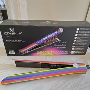 Royale Ceramic Flat Iron - Limited Edition Rainbow